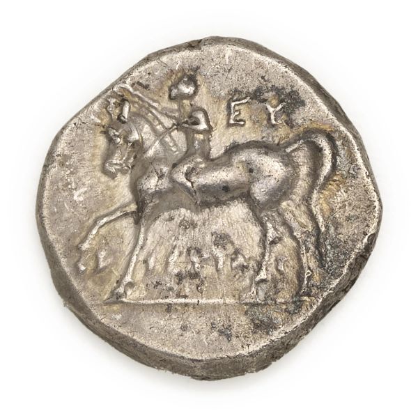 



Taras - Nomos o Didramma (272-240 a.C.)