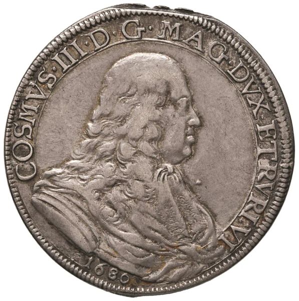 FIRENZE COSIMO III DE&rsquo; MEDICI (1670-1723) PIASTRA 1680/81