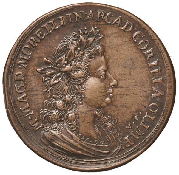 FIRENZE MARIA MADDALENA MORELLI (1727-1800) MEDAGLIA opus Weber