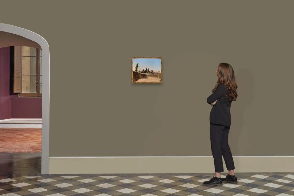 Artista americano, sec. XIX