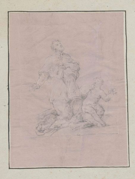 Lotto di tre disegni, secc. XVII-XVIII