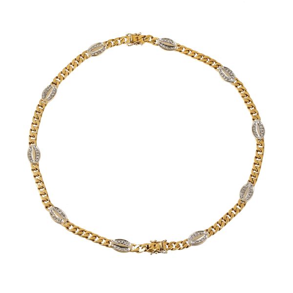 



CHAIN BRACELET IN 18KT TWO TONE GOLD