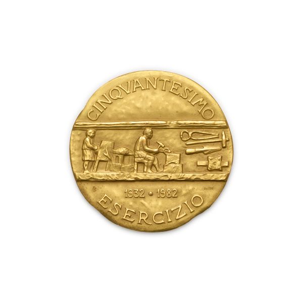 Repubblica Italiana (dal 1946) – Medaglia 1982 per il Cinquantesimo Esercizio dell'Istituto Mobiliare Italiano