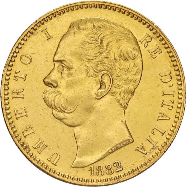 SAVOIA. UMBERTO I (1878-1900) 100 LIRE 1882 Roma