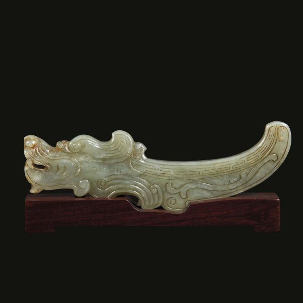 A JADE CARVING, CHINA, MING DYNASTY, 17TH CENTURY