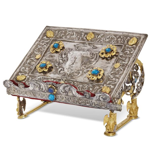 A TRAPANESE BOOK STAND, 17TH CENTURY