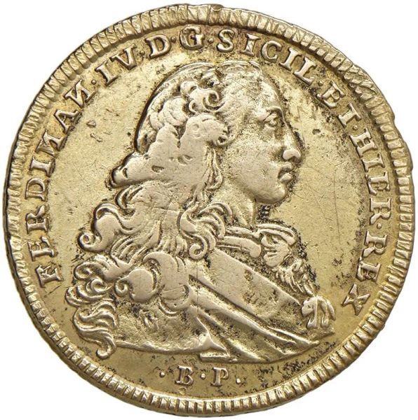 NAPOLI. FERDINANDO IV DI BORBONE (1759-1799). DA 6 DUCATI 1768