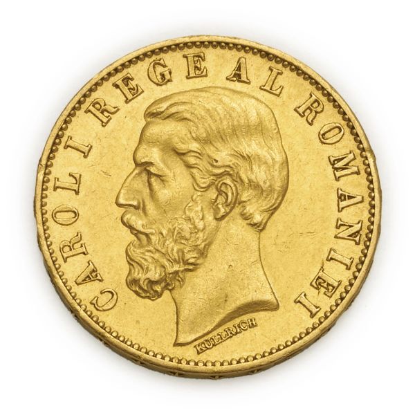 



Carol I (1881-1914) &ndash; 20 Lei 1883 &ndash; Zecca: Bucarest