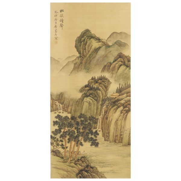 



A LANDSCAPE PAINTING BY LI MOXIANG, CHINA, 20TH CENTURY 