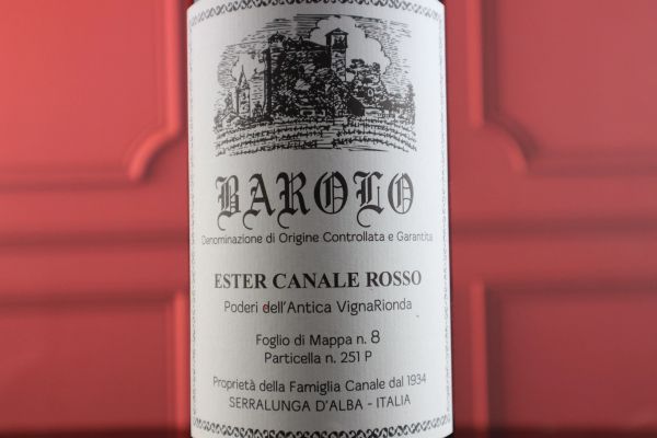 



Barolo Poderi dell&rsquo;Antica Vigna Rionda Ester Canale Rosso 2017&nbsp; 