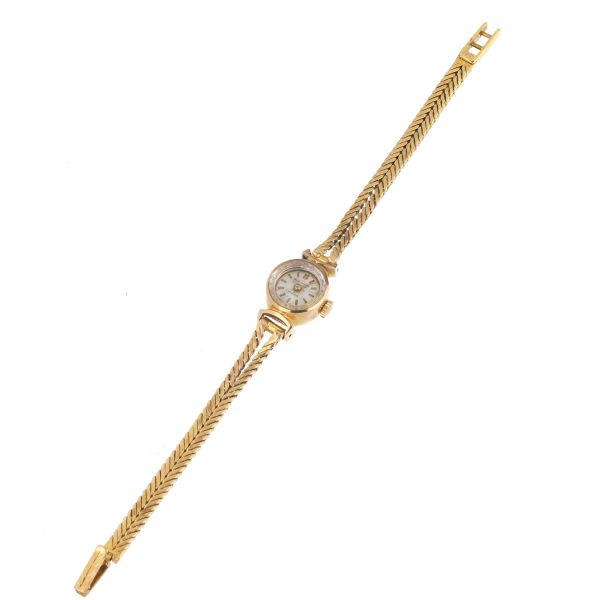 LADY'S WATCH IN 18KT YELLOW GOLD