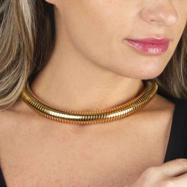 BULGARI COLLANA TUBOGAS