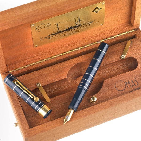 OMAS GUGLIELMO MARCONI LIMITED EDITION 100 ANNI DI RADIO (1895 - 1995) FOUNTAIN PEN