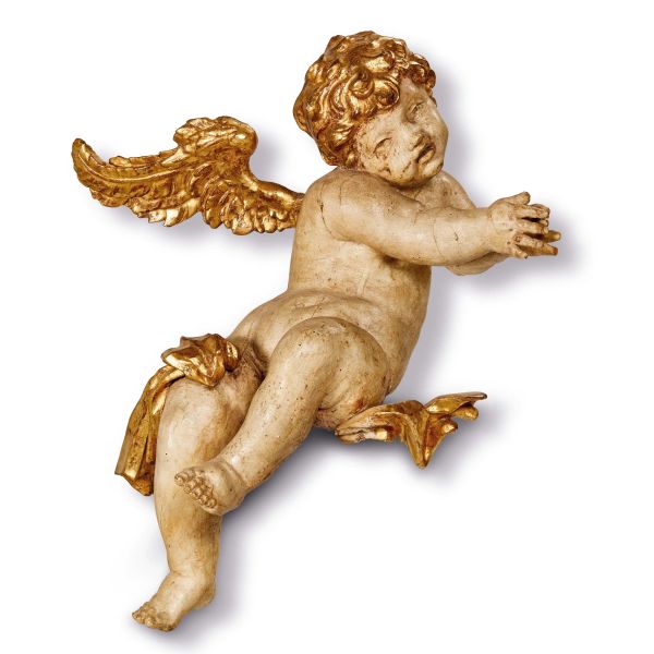 



COPPIA DI ANGELI IN VOLO, LIGURIA, SECOLO XVII