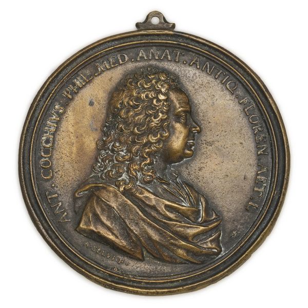 



Firenze &ndash; Antonio Cocchi (1695-1758) &ndash; Medaglia fusa di grande modulo 1745