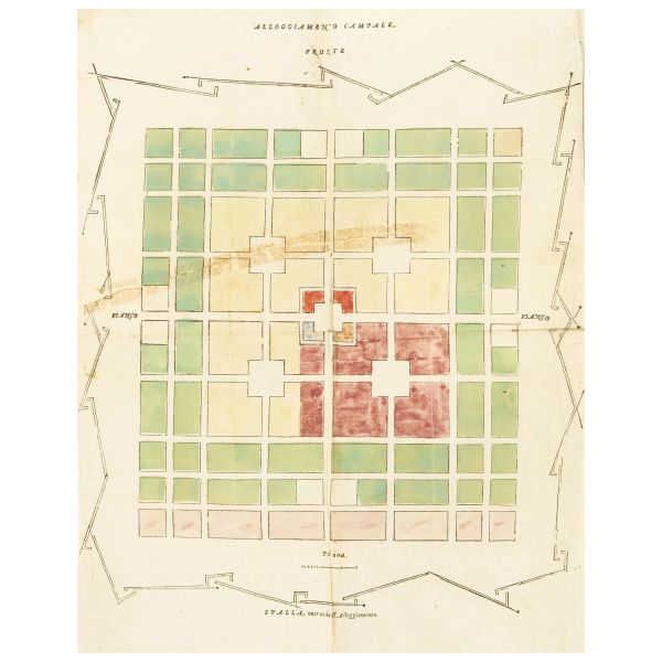 Cataneo, Girolamo. Opera nuova di fortificare. Brescia, Bozola, 1564.