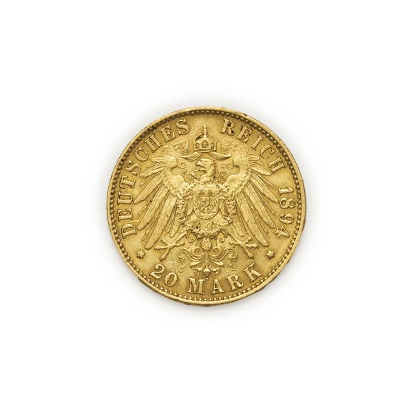 Hamburg – Città Libera e Anseatica – 20 Mark 1894