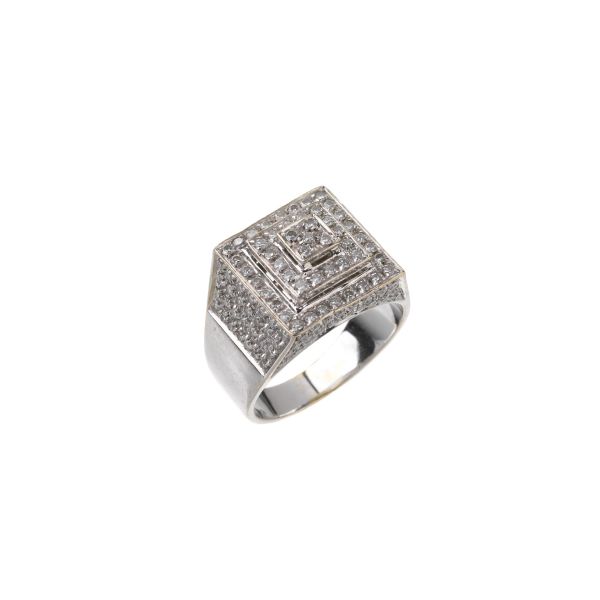 



DIAMOND PYRAMID RING IN 18KT WHITE GOLD
