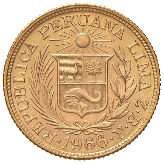 PER&Ugrave;. UNA LIBRA 1966