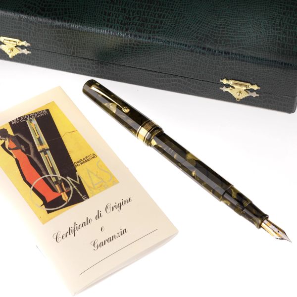 OMAS EXTRA GREEN FOUNTAIN PEN, 1992