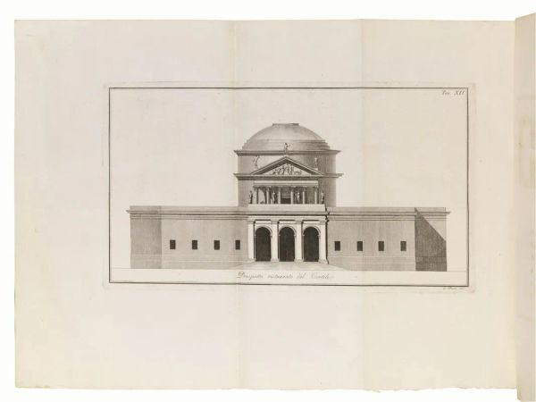 (Architettura &ndash; Illustrati 700) BIANCONI, Giovanni Lodovico. Descrizione
