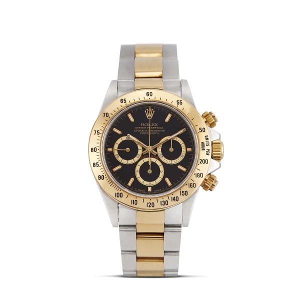 ROLEX DAYTONA REF. 16523 N. L4653XX STAINLESS STEEL AND GOLD WRISTWATCH, 1990