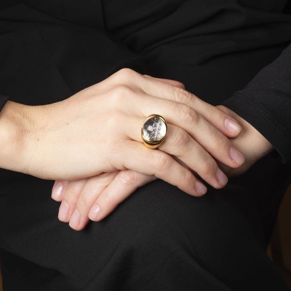 MAUBOUSSIN ANELLO CON DIAMANTI