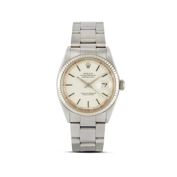 Rolex - 



ROLEX DATEJUST REF. 1601 N. 30421XX STAINLESS STEEL WRISTWATCH, 1972