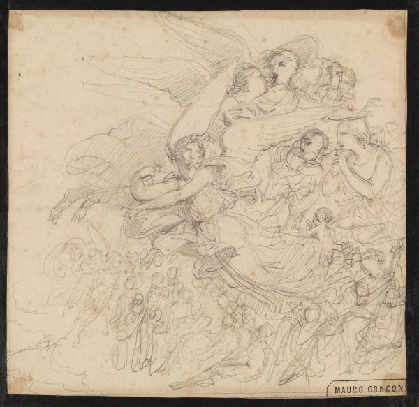 Lotto di tre disegni, secc. XVIII/XIX