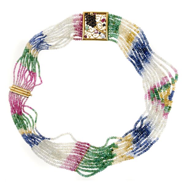 



COLLANA MULTIFILO CON PIETRE DI COLORE E SEMIPREZIOSE 