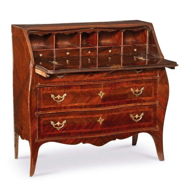 



A GENOESE FALL-FRONT BUREAU, 18TH CENTURY
