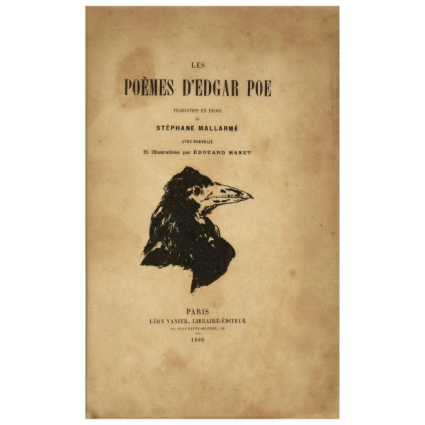 Renowed illustrations by Manet, including the famous raven on the cover