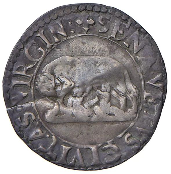 



SIENA. REPUBBLICA (1180-1390). GROSSO CON LA LUPA (Capitoli del 15 giugno 1526)