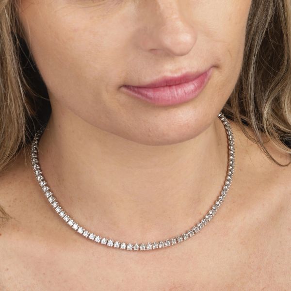 BULGARI CORONA COLLANA TENNIS