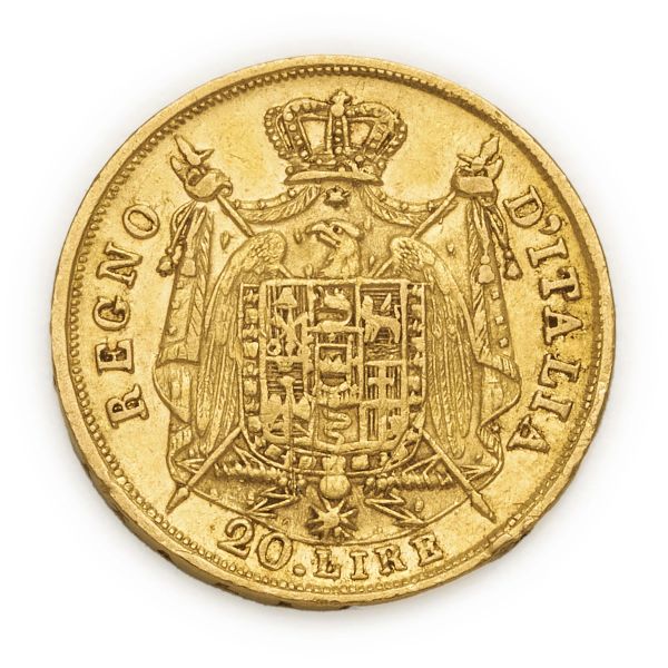 Napoleone I Re d'Italia (1805-1814) &ndash; 20 Lire 1809
