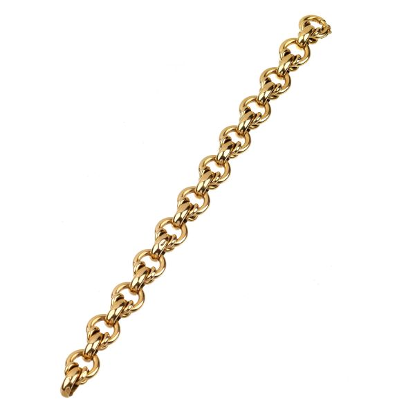 CHAIN BRACELET IN 18KT YELLOW GOLD