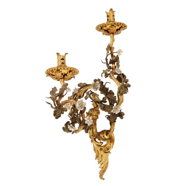QUATTRO APPLIQUES, PIEMONTE, PROBABILMENTE FRANCESCO LADATTE, METÀ SECOLO XVIII 