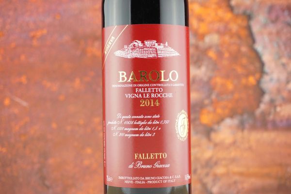 Barolo Falletto Vigna le Rocche Riserva Etichetta Rossa Bruno Giacosa 2014