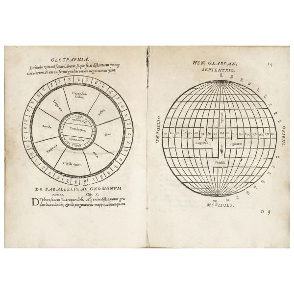 Glareano. De Geographia liber unus. Parigi, Cavellat, 1550.