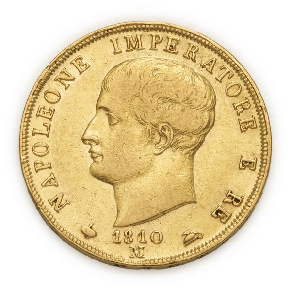 



Napoleone I Re d'Italia (1805-1814) &ndash; 40 Lire 1810