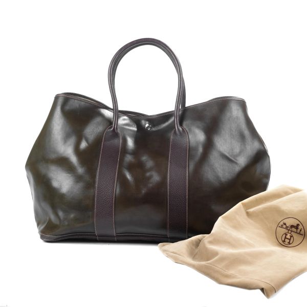      HERMES GARDEN PARTY SHOPPING BAG 