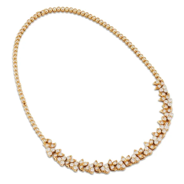 



DIAMOND NECKLACE IN 18KT YELLOW GOLD