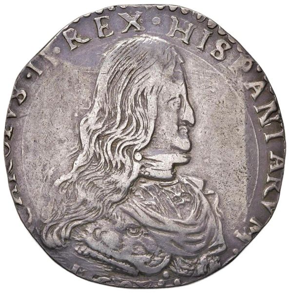 MILANO. CARLO II (1676-1700) FILIPPO 1694