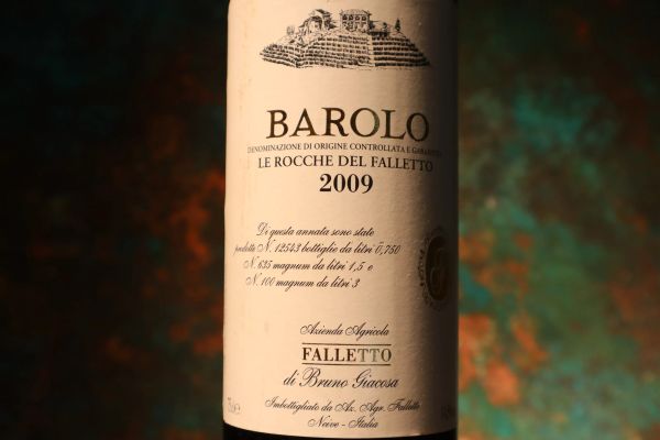 Barolo Le Rocche del Falletto Etichetta Bianca Bruno Giacosa 2009                       