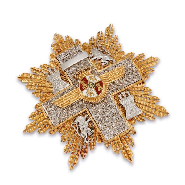 



ORDER OF MILITARY MERIT MEDAL IN 18KT TWO TONE GOLD