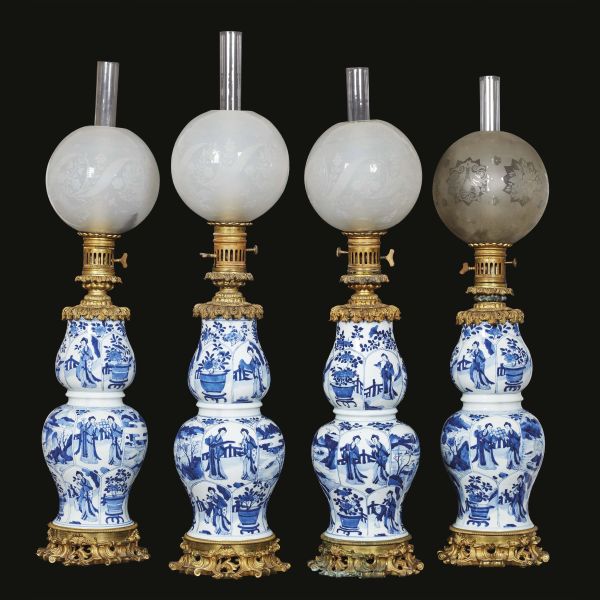 FOUR VASES, CHINA, QING DYNASTY, 18TH CENTURY