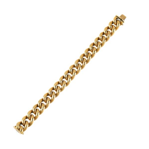 



CURB CHAIN BRACELET IN 18KT YELLOW GOLD