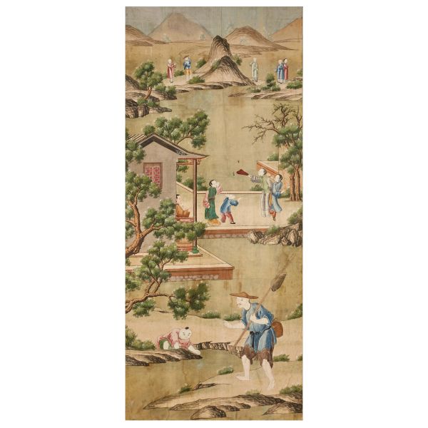 



PANNELLO, CINA, DINASTIA QING, SECOLI XVIII/XIX
