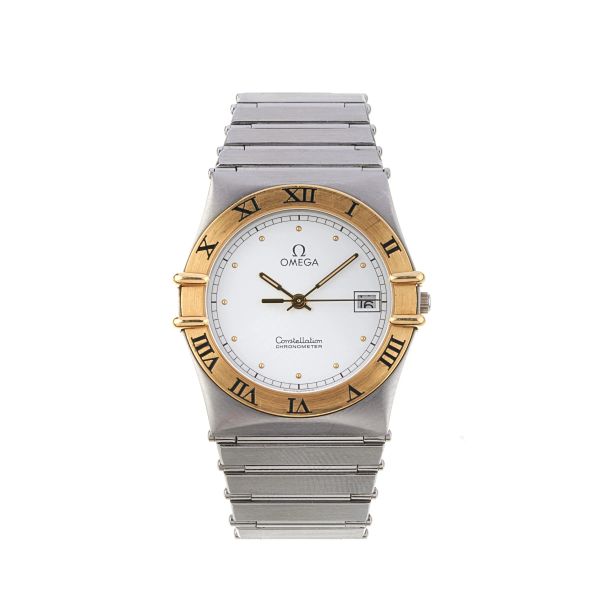 Omega - OMEGA CONSTELLATION STAINLESS STEEL AND GOLD WRISTWATCH