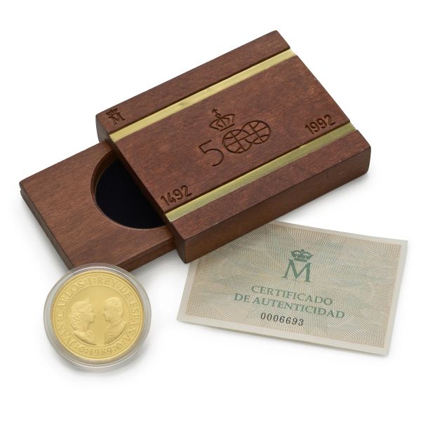 Spagna – Juan Carlos (1975-2014) – 80.000 Pesetas 1989